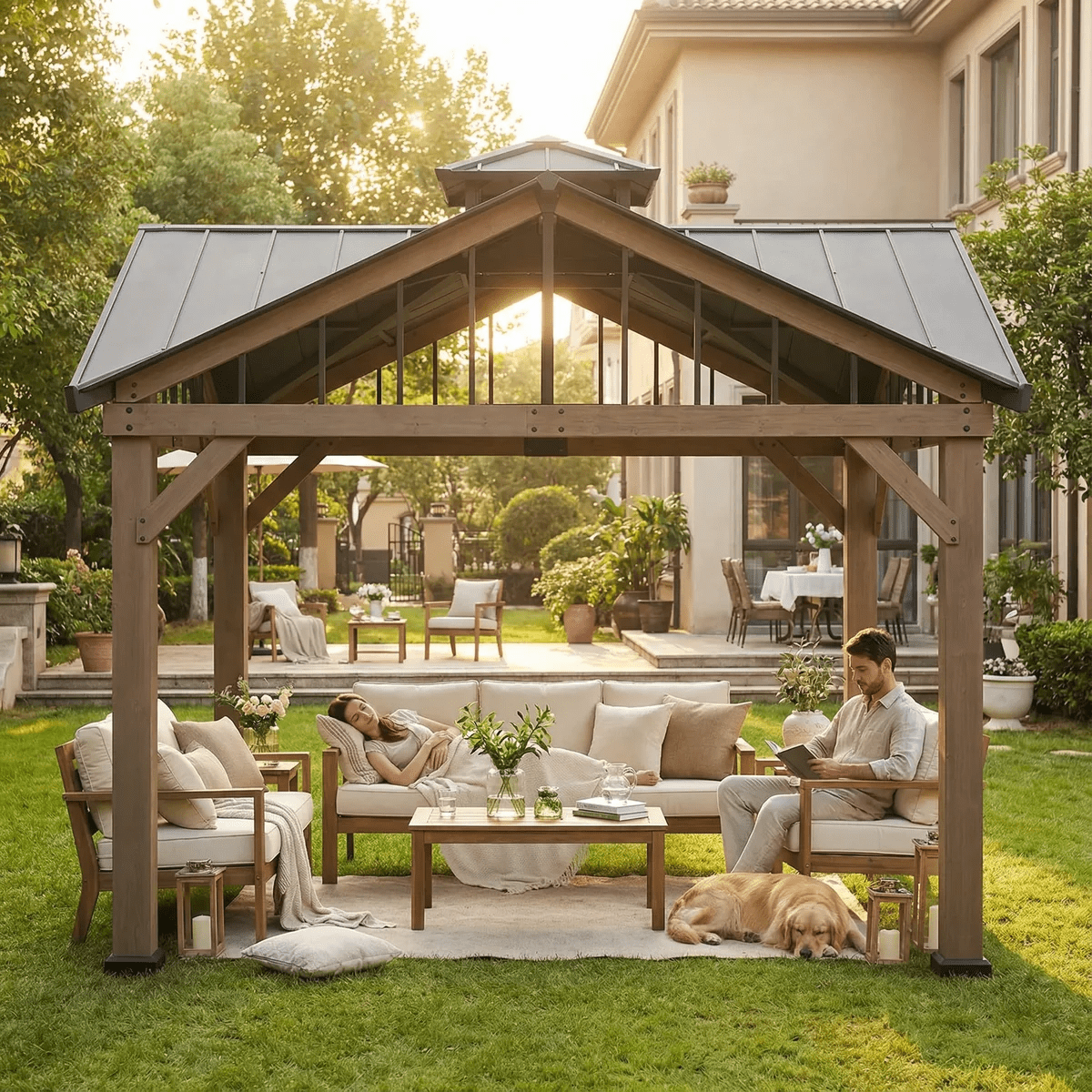 Maintaining Four-Season Comfort In Your Permanent Gazebo